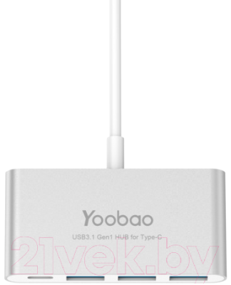 USB-хаб Yoobao YB-H1C3A/C-PD