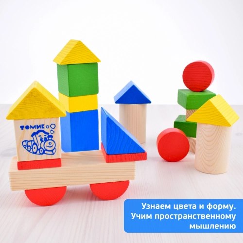 Конструктор Томик Цветной / 6678-43