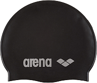 Шапочка для плавания ARENA Classic Silicone Cap / 91662 55 (Black/Silver) - 