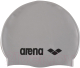 Шапочка для плавания ARENA Classic Silicone Cap / 91662 51 (Silver) - 