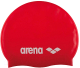 Шапочка для плавания ARENA Classic Silicone Cap / 91662 44 (Red/White) - 