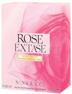 Туалетная вода Nina Ricci Rose Extase Sensuelle (50мл)