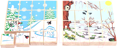 

Развивающая игрушка Томик, Кубики. Зима/Весна 122