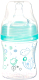 Бутылочка для кормления BabyOno Антиколиковая с широким горлышком / 402 (120мл, бирюзовый) - 