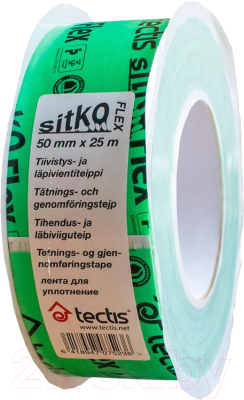 Гидроизоляционный пластырь Tectis Sitko Flex 50ммx25м