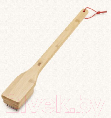Щетка для чистки гриля Weber С бамбуковой ручкой 46см / 6276