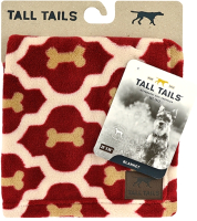 Подстилка для животных Rosewood Tall Tails / 02901/RW (красный/бежевый, косточки) - 
