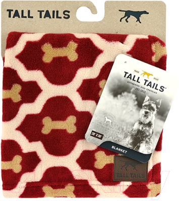 Подстилка для животных Rosewood Tall Tails / 02901/RW (красный/бежевый, косточки)
