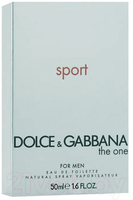 Туалетная вода Dolce&Gabbana The One Sport (50мл)