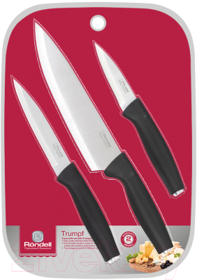 Набор ножей Rondell Trumpf / RD-1357 (с разделочными досками)