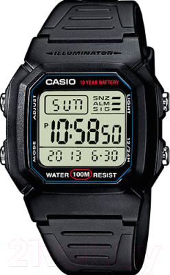 

Часы наручные мужские Casio, W-800H-1A