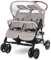 

Детская прогулочная коляска Lorelli, Twin Steel Grey / 10020072184