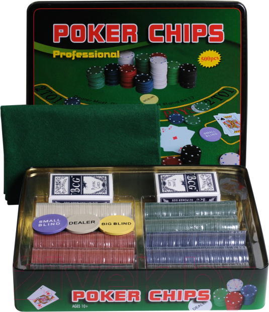 Набор для покера Partida Holdem Ligh / hl500