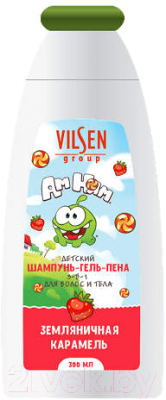 

Шампунь-гель детский Vilsen, Ам Ням 3в1 Земляничная карамель