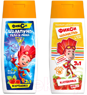 

Шампунь-гель детский Vilsen, Фиксики 3в1 Клубника