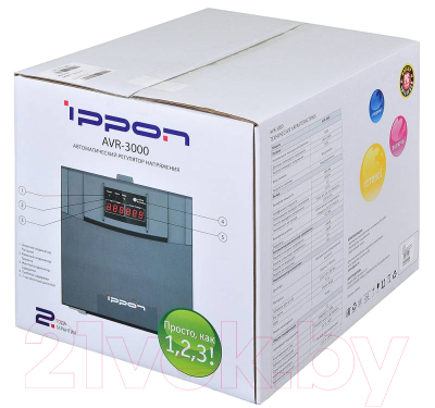 Стабилизатор напряжения IPPON AVR-3000 (3000Вт)