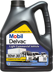 

Моторное масло Mobil, Delvac LCV 10W30 / 154620