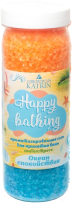 Соль для ванны Лаборатория Катрин Happy Bathing Антистресс Океан спокойствия Ароматизированая (700г)