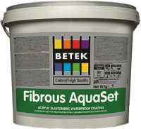 

Гидроизоляционная мастика Betek, Fibrous Aquaset