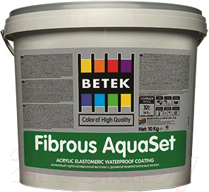 

Гидроизоляционная мастика Betek, Fibrous Aquaset