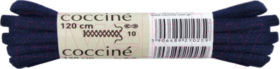 Изображение товара Шнурки для обуви Coccine Band / SZNN/120/GRA/3B (120см, темно-синий 3B хлопок)