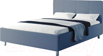 Полуторная кровать Natura Vera Венна 140x200 (Navy)