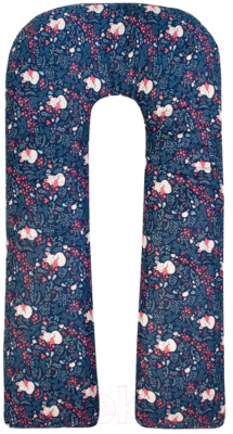 

Наволочка на подушку для беременных Amarobaby, U-образная Лисички / AMARO-50U-Li