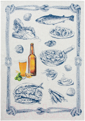 

Полотенце Беларускі лён, 49x70 17С406-ШР/п.р.