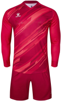 Футбольная форма Kelme Long Sleeve Goalkeeper Suit / 3801286-600 (XL, красный) - 