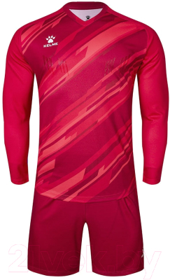 Футбольная форма Kelme Long Sleeve Goalkeeper Suit / 3801286-600 (XL, красный)