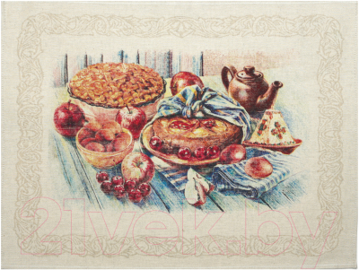

Полотенце Беларускі лён, 47x60 20С130-ШР+К/п.р.