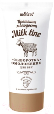 Сыворотка для век Belita Milk Line Омоложение (30мл)