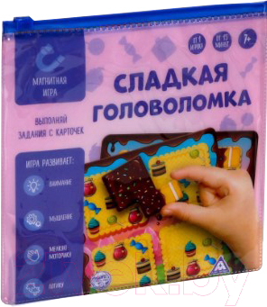 

Развивающая игра Лас Играс, Магнитная игра. Сладкоежка / 862350