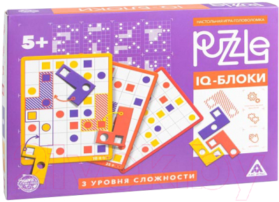 

Настольная игра Лас Играс, IQ-блоки / 4983433