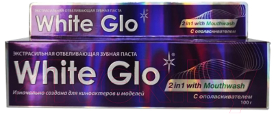 

Зубная паста White Glo, Отбеливающая 2-в-1