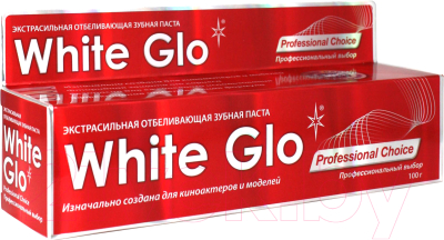 Зубная паста White Glo Отбеливающая Профессиональный выбор (100г)