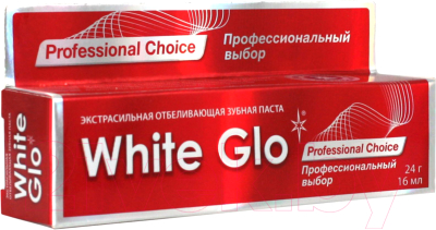 Зубная паста White Glo Отбеливающая Профессиональный выбор (24г)