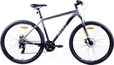 Велосипед AIST Rocky 1.0 Disс 29 2021 (21.5, серый/черный)