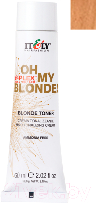 

Крем-краска для волос Itely, Русый;золотистый, Oh My Blonde Toner Diamond