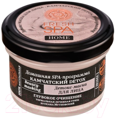 

Маска для лица кремовая Natura Siberica, Fresh SPA Home Детокс