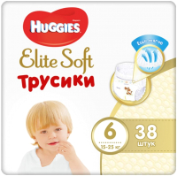 

Подгузники-трусики детские Huggies, Elite Soft Giga 6