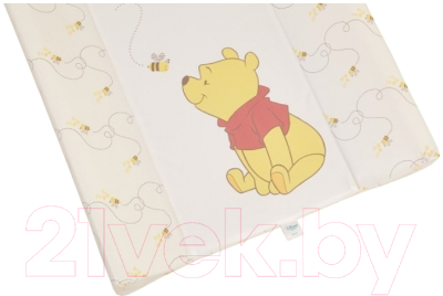 Доска пеленальная Polini Kids Disney baby Медвежонок Винни / 0002386-12 (белый)