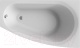 Ванна акриловая Alba Spa Baline Asymmetric 150x90 R (без ножек) - 