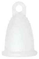 Менструальная чаша Me Luna Sport S Ring Clear / MSSRC - 