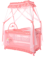 Кровать-манеж Lorelli Magic Sleep Pink Princess / 10080482170 - 
