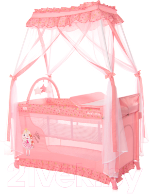 Кровать-манеж Lorelli Magic Sleep Pink Princess / 10080482170