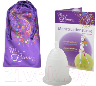 Менструальная чаша Me Luna Classic XL Ball Clear / MXCBC
