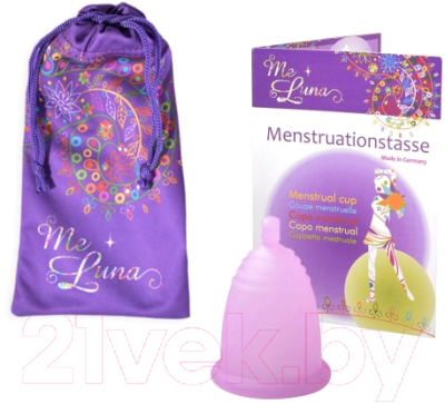 Менструальная чаша Me Luna Soft M Ball Pink / MMSBP