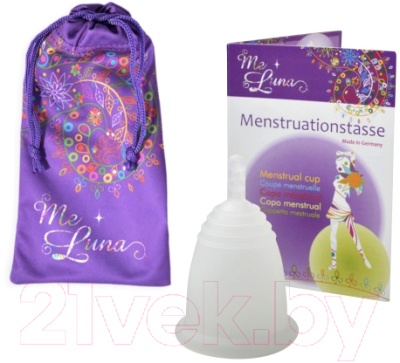 Менструальная чаша Me Luna Classic XL Stem Clear / MXCSC