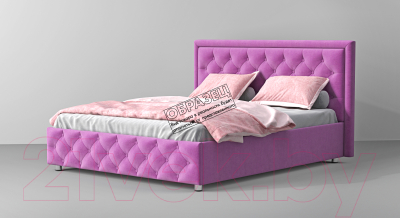 Двуспальная кровать Natura Vera Виола 160x200 (Maseratti 18)